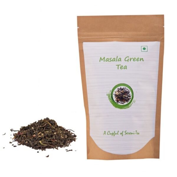 Masala Indian Whole Spiced Green Tea l Masala Green Tea Moztea.shop